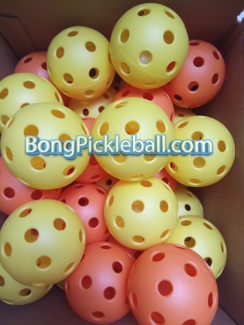 bóng tập pickleball vàng - cam 9K/quả